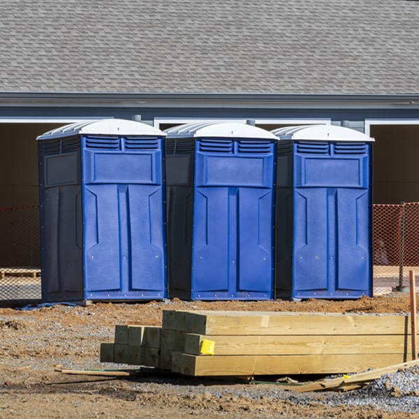 what is the cost difference between standard and deluxe porta potty rentals in Pompton Plains New Jersey